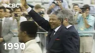 Nelson Mandela's first visit to Canada | CBC Archives