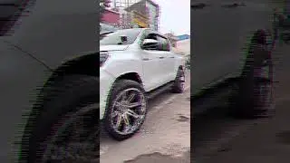 Modified Toyota Hilux 22 Inch Alloy Wheels Toyota Hilux