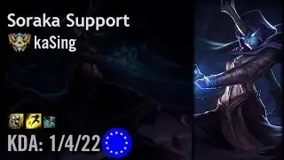 Soraka Support vs Thresh - kaSing - EUW Challenger Path 6.4