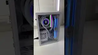 Building The Cleanest White Mini PC: PART 4 #shrots