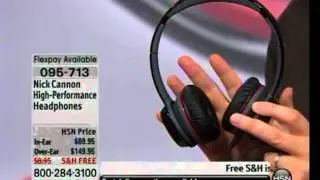Ник Кэннон дебютирует с высокопроизводительными наушниками Ncredible на HSN