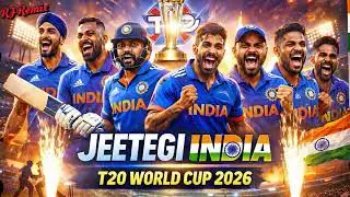 Jeetegi India 🇮🇳 | T20 World Cup Song 2026 | 🔥 Bleed Blue