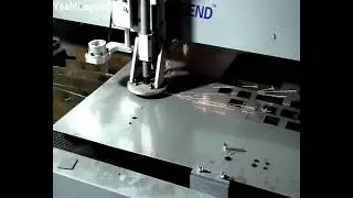 Legend B5II plasma cutting in Platen mode