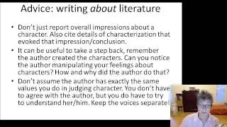 Narrative Elements Chapter 4B Character(ization)