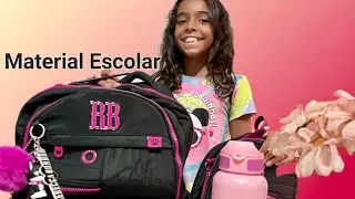 Mostrando meu material escolar de 2026