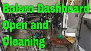 How to open Mahindra bolero Dashboard & AC/Heater repair or AC part