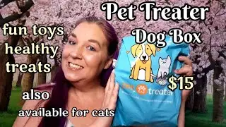 💥New💥 Pet Treater Mini July 2020 Unboxing 🐾 A Box For Them Too!!