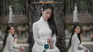 Misty Green Tone | Free Camera Raw Presets for Photoshop CC Tutorial