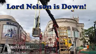 Lord Nelson Leaves Heroes' Square Barbados