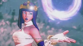 Street Fighter 5 - Menat's Intro, Outro, Taunt, and Critical Art