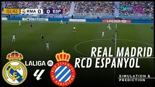 REAL MADRID vs. ESPANYOL LALIGA 2025-26 Full Match Simulation/Prediction