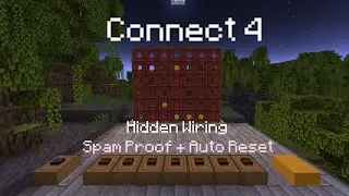 Connect Four With No Visible Wiring (Auto Reset + Spam Proof)