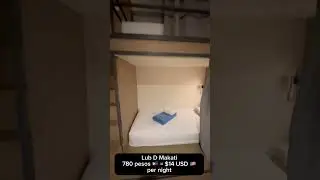 $14 hostel in Manila Philippines 🇵🇭