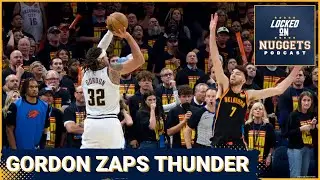 Aaron Gordon WINS GAME 1! Denver Nuggets SHOCK The World, Thunder In Game 1!