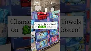 Character Beach Towels on SALE at Costco!#costco_empties #costco #costcofinds #beachtowel #beach