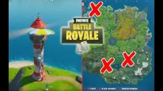 Land at Lockie's Lighthouse, Apres Ski and Mount Kay Locations - Fortnite
