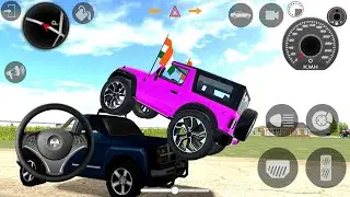 Modified Mahindra Thar Car Games: Indian Cars Gadi Wala Game Android Gameplay 2026.