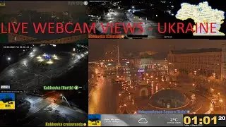 Ukraine Live Cams / Webcam Multiview #Kyiv #Kiev #Kakhovka
