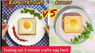 Testing out Viral Food hacks By 5 MINUTE CRAFTS|testing viral 5 minute crafts egg hack|jk fk kingdom