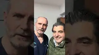 Doctor Nicolas Toledano con el Vecino del Seguro