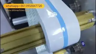 medical transparent waterproof  PU film dressing roll PU wound plaster producing making machine