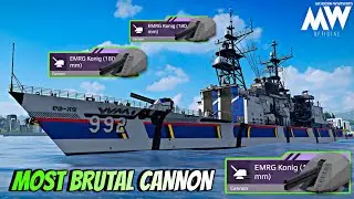EMRG Konig (180mm) With USS Fletcher🔥Just Like Killing Machine ☠️- Modern Warships