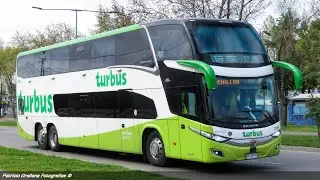buses en el terminal maria teresa, chillan | jet sur, eme bus, turbus, nilahue, linatal, TPL y más!