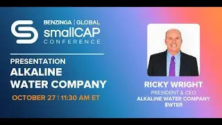 Alkaline Water Company | Benzinga Global Small Cap Conference 2021