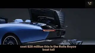The $28 Million Piece of Art: Rolls-Royce Boat Tail 💎 #shorts