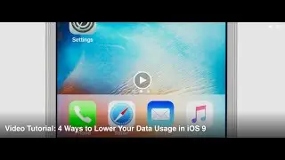 4 Ways to Lower Data Usage on Your iPhone