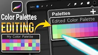 How To Edit Color Palette Procreate - Tutorial For Beginners