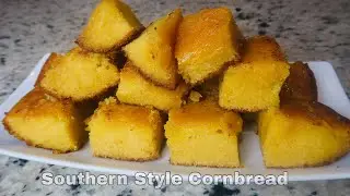Рецепт южного кукурузного хлеба | Кукурузный хлеб с хрустящими краями и маслом