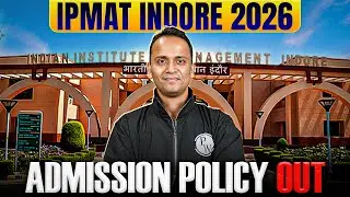 🚨 IPMAT Indore 2026 Admission Policy OUT | Official Update! | IPMAT Wallah