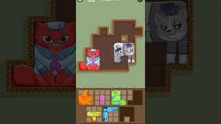 Puzzle Cats Gameplay #youtubeshorts #games #gaming #cats #puzzle #funny #cat