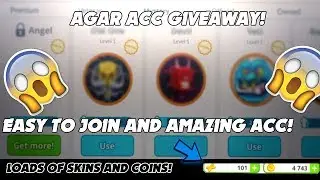 *OMG* AGARIO ACC GIVEAWAY AMAZING ACC!!