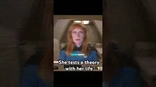 She tests a theory with her life#startrek #shorts #shortvideo #series #fouryou