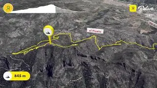 Xeresa  Font de Mond&uacute;ver  Picaio  Monduber por cresta y cuerdas