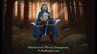 Shattered Pixel Dungeon, 9 challenge run, attempt 58.
