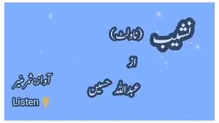 Nashaib By Abdullah Hussain | نشیب از عبداللہ حسین | Novelette | ناولٹ | Novel Afsane | Samar Munir