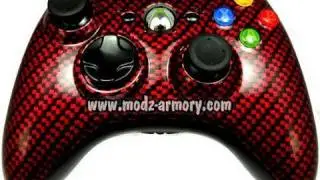 Red Carbon Fiber Controller | Modz Armory