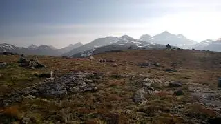 Hurrungane in Jotunheimen - morning scene