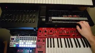 JAM: SR 909 / MS1 mk2 behringer / Beatstep pro