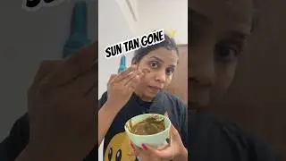 Instant Tan Removal Face Pack ✨ | Desi Remedy #thelifeofdivi #pglife #radheradhe