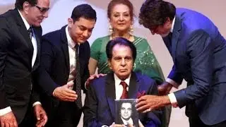 Bollywood Celebs Launch Dilip Kumar's Autobiography