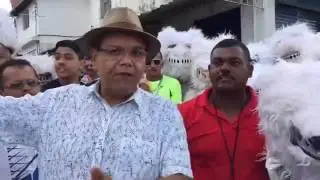 Reportagem da TV jornal com urso branco de cangaçá pelos seus 39 anos