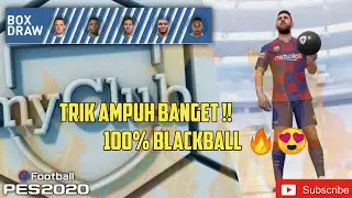 TRIK AUTO BLACKBALL 100% , DAPAT MESSI + BLACKBALL BERUNTUN 😍🔥 | PES 2020 MOBILE