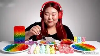 The STRANGEST Yet Most Satisfying Mukbang Ever @ParkJi-minASMR #blackpink #kpop #blink