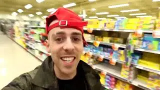 COOKING IN WALMART CHALLENGE!! DIY BREAKFAST IN WALMART PRANK GONE WRONG!! (CAUGHT FIRE!) 
