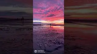 The most amazing Cape Cod sunset in history. No filters here&hellip;.