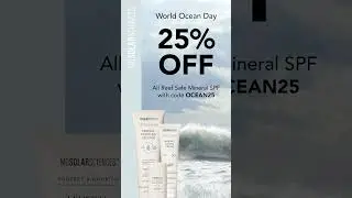 World Ocean's Day - 25% OFF All Mineral SPF